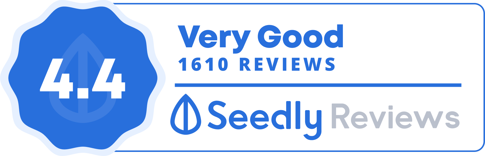 Seedly Review Badge